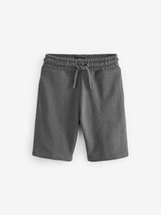 Charcoal Grey 1 Pack Basic Jersey Shorts (3-16yrs) - Image 1 of 2