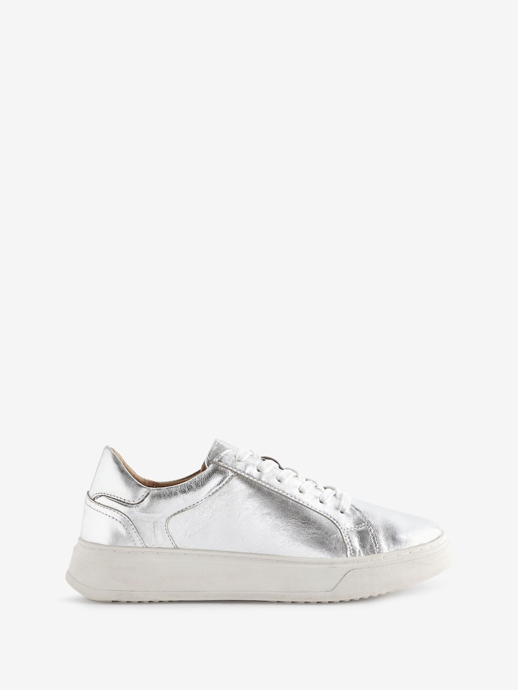 Hush Puppies Laced Cupsole Trainers - Image 1 of 3