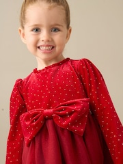 Angel & Rocket Red Elsie Velvet Tulle Dress - Image 4 of 4