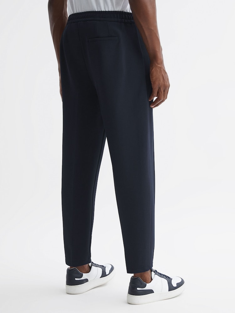 Reiss Navy Heron Tapered Trousers - Image 4 of 4