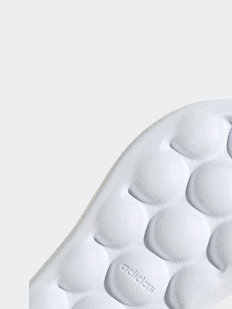 adidas White Kids Advantage Trainers - Image 8 of 8