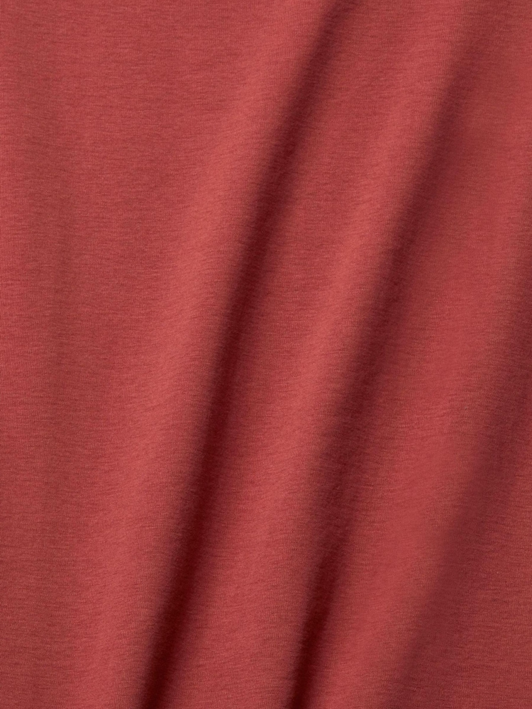 Esprit Orange Terracotta Rhinestones Logo 100% Cotton T-Shirt - Image 7 of 7