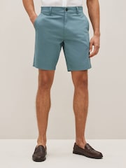 Blue/Green 2 Pack Stretch Chino Shorts - Image 3 of 12
