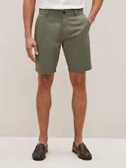 Blue/Green 2 Pack Stretch Chino Shorts - Image 4 of 12