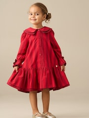 Angel & Rocket Pink Frankie Stripe Double Collar Dress - Image 1 of 4
