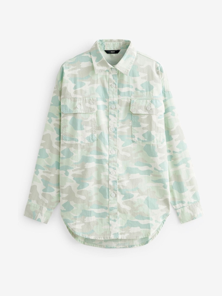Camouflage Print Shirt - Image 1 of 1