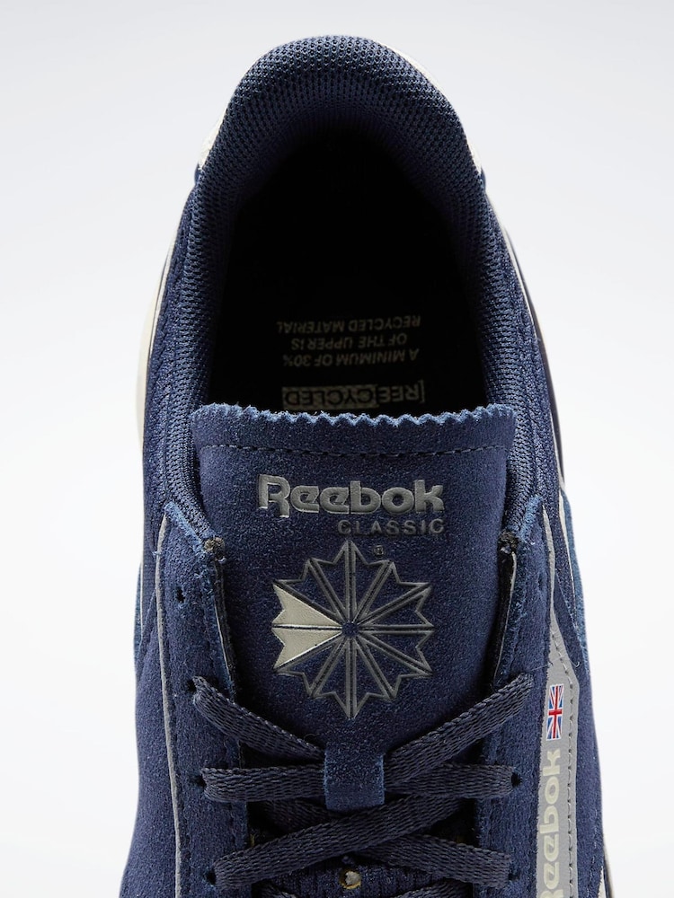 Reebok Blue Classic Leather Legacy AZ Trainers - Image 7 of 7