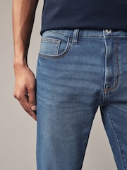 Blue Bright Skinny Fit Comfort Stretch Jeans - Image 4 of 10