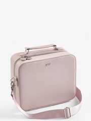 Pink Faux Leather Make-Up Vanity Case - Image 6 of 7