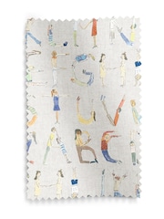 Voyage Oat Kids Alphabet People Made To Measure Roman Blind - Image 6 of 6