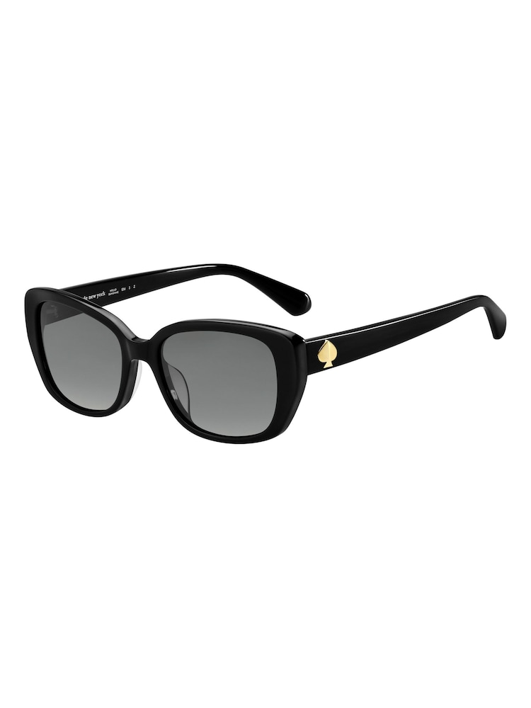 kate spade new york Kenzie gafas de sol negras - Imagen 2 de 3