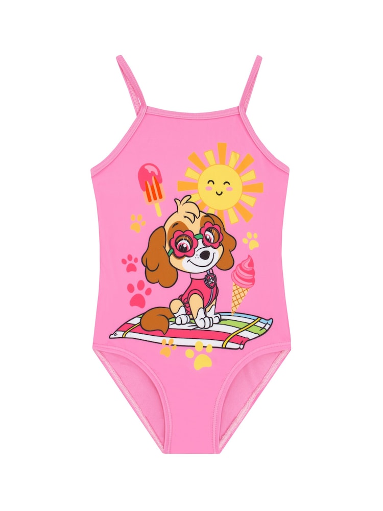 Character Pink PAW Patrol Skye Swimsuit - Image 1 of 10