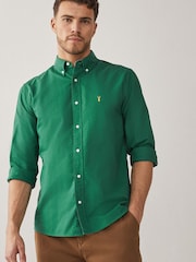 Green Long Sleeve Oxford Shirt - Image 1 of 5