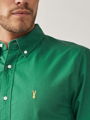 Green Long Sleeve Oxford Shirt - Image 3 of 5