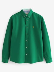 Green Long Sleeve Oxford Shirt - Image 5 of 5