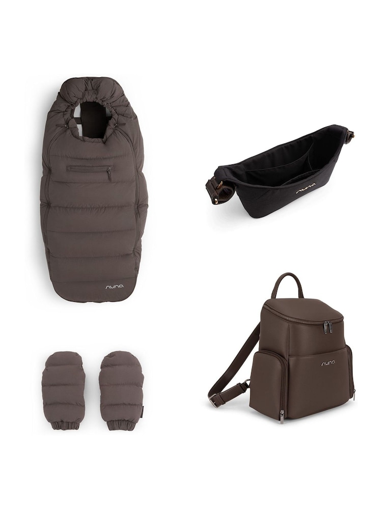 Nuna Chestnut Stroller Accessory Bundle - Image 1 of 5