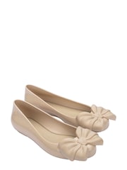 Melissa Nude 3D Bow Pumps - Image 3 of 5