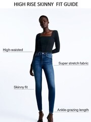River Island Black  Maternity Overbump Jeans - Image 7 of 7