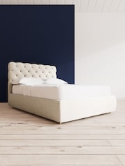 Swoon Houseweave Natural Chalk Burbage Divan Bed - Image 1 of 8