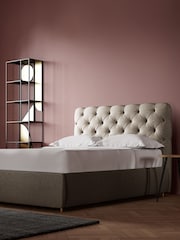 Swoon Houseweave Natural Chalk Burbage Divan Bed - Image 2 of 8