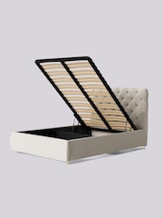 Swoon Houseweave Natural Chalk Burbage Divan Bed - Image 6 of 8