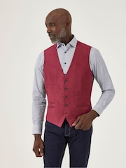 Skopes Pink Camplin Regular Fit Waistcoat - Image 1 of 4