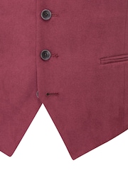 Skopes Pink Camplin Regular Fit Waistcoat - Image 4 of 4