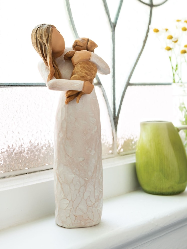 Willow Tree Cream Adorable You Golden Dog Figurine - Image 2 of 4
