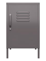 Dorel Home Grey Europe Bradford Metal Locker End Table - Image 4 of 4