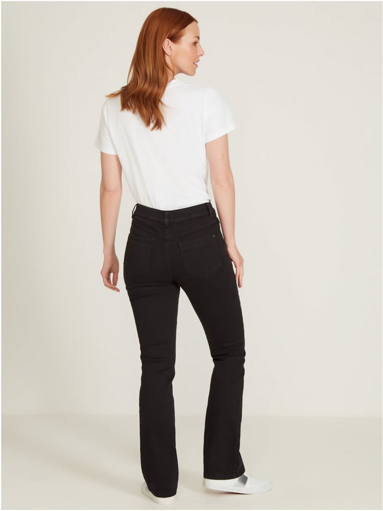 M&Co Basic Denim Black Bootcut Jeans - Image 2 of 4