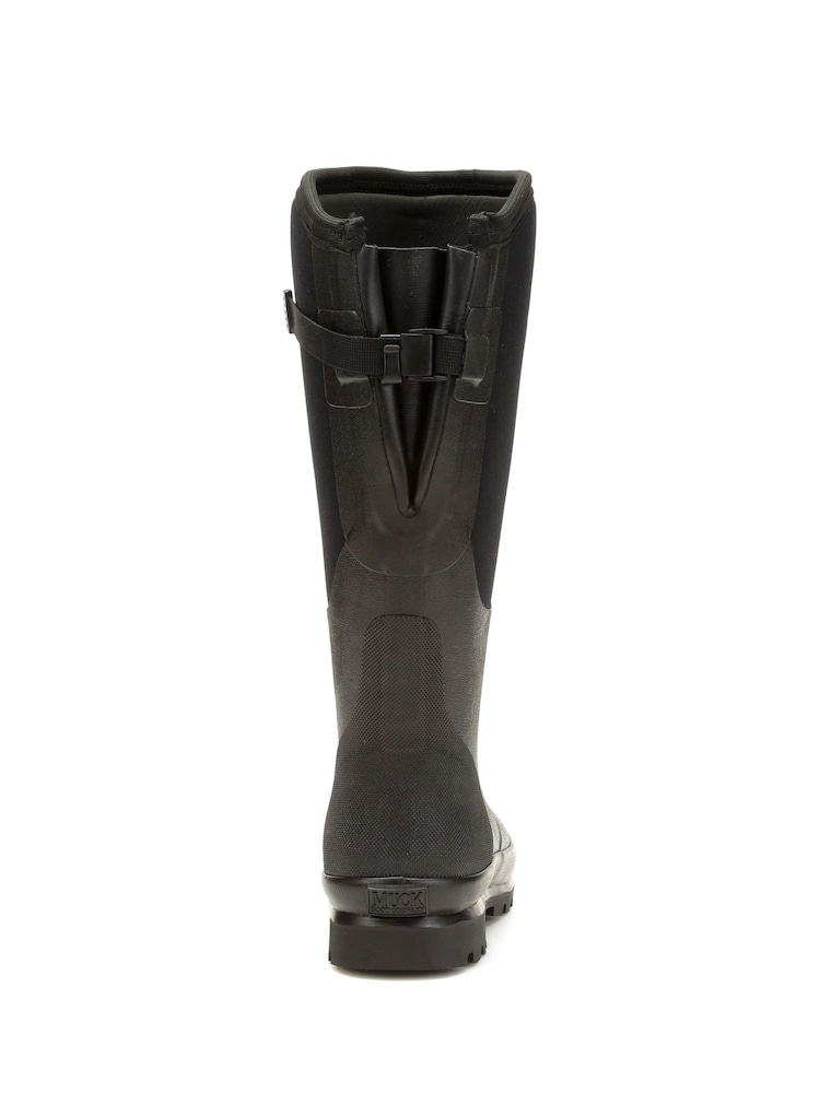 Muck Boots Chore Adjustable Tall Black Wellies - Image 2 of 5