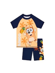 Shorts de baño y camiseta con protección solar Bluey Bingo de Character - Imagen 1 de 12