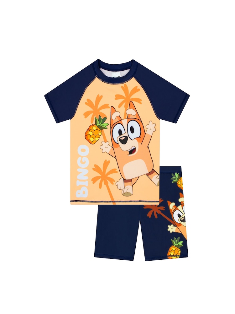 Shorts de baño y camiseta con protección solar Bluey Bingo de Character - Imagen 1 de 12 Shorts de baño y camiseta con protección solar Bluey Bingo de Character - Imagen 1 de 12