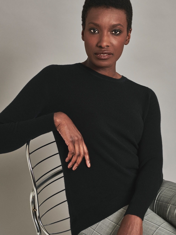 Pure Collection Cashmere Crew Neck Sweater - Image 1 of 3