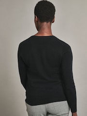 Pure Collection Cashmere Crew Neck Sweater - Image 2 of 3