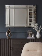Clear Bevel Rectangle Wall Mirror - Image 1 of 1