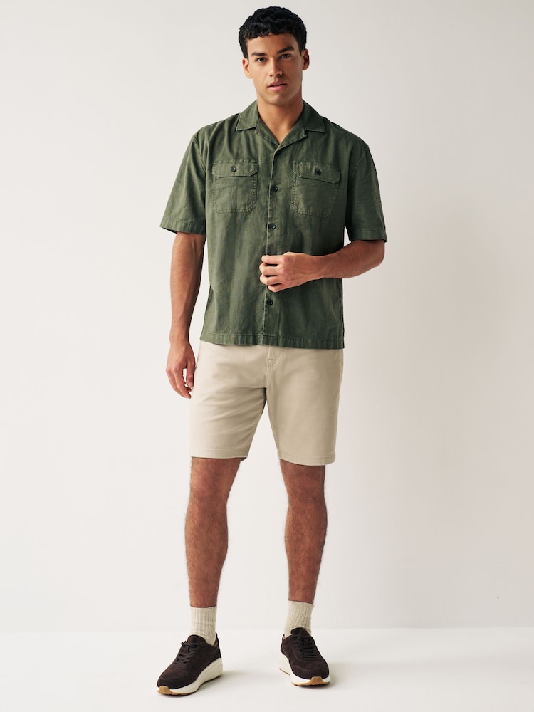 Knochen - Gerade Passform - Motionflex 5 Chino-Shorts mit Tasche - Bild 2 von 8 Knochen - Gerade Passform - Motionflex 5 Chino-Shorts mit Tasche - Bild 2 von 8