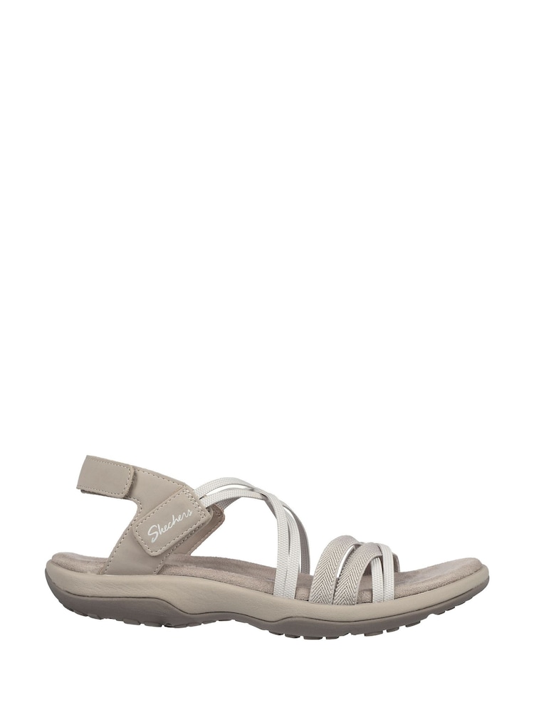 Skechers Natural Reggae Slim Takes Two Womens Sandals - Image 1 of 5