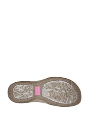 Skechers Natural Reggae Slim Takes Two Womens Sandals - Image 4 of 5