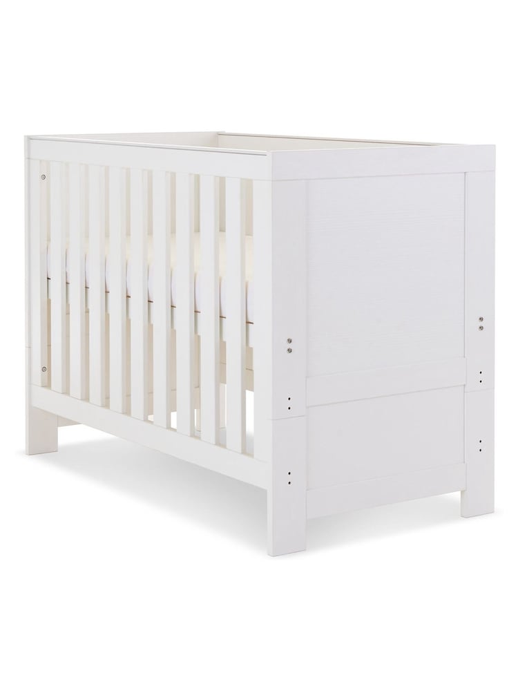 Obaby White Nika Small Cot Bed - Image 4 of 4