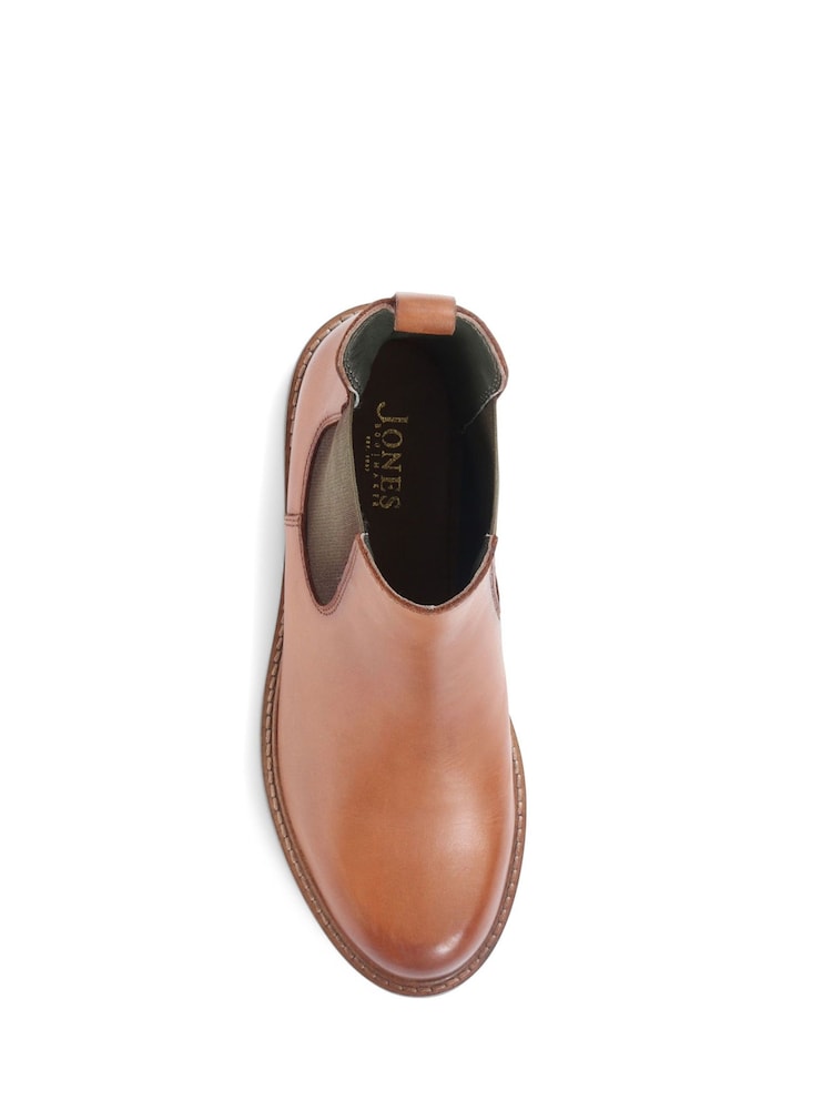 Jones Bootmaker Brown Maddalena Leather Chelsea Boots - Image 5 of 6