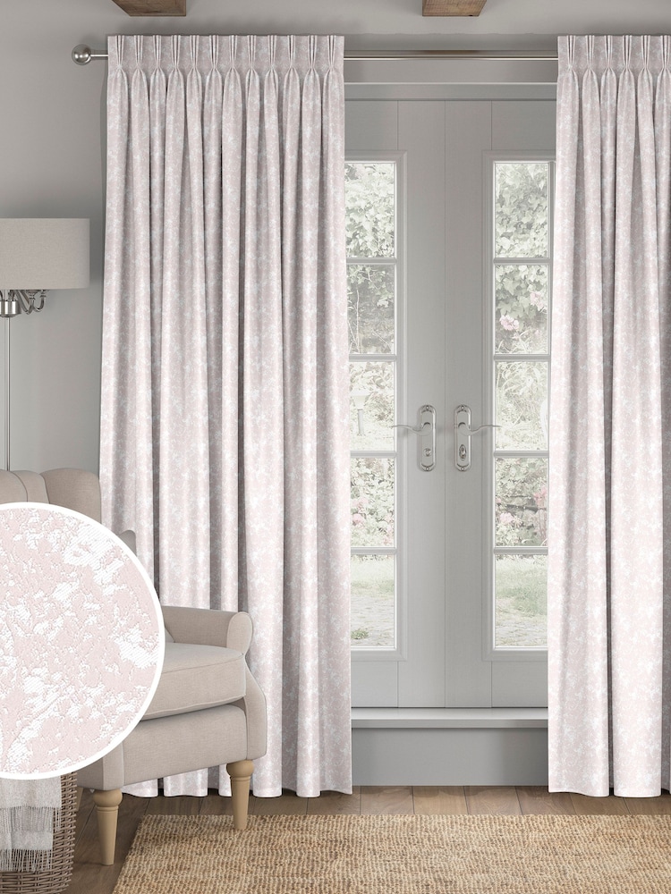 Orchid Pink Evin Made To Measure Curtains - Image 1 of 9