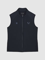 Reiss Blue Finn Castore Performance Gilet - Image 2 of 6