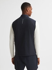 Reiss Blue Finn Castore Performance Gilet - Image 5 of 6