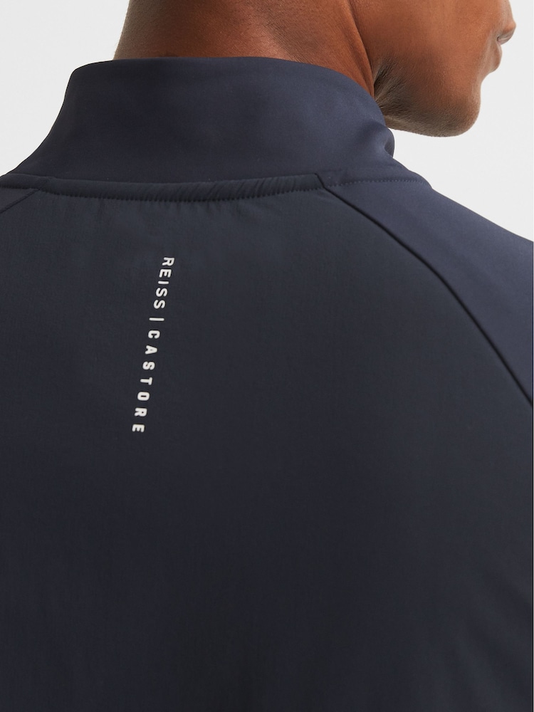 Reiss Blue Finn Castore Performance Gilet - Image 6 of 6