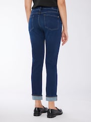 Relaxed Skinny Mid Rise Slim Illusion Blue Jeans - Image 2 of 3