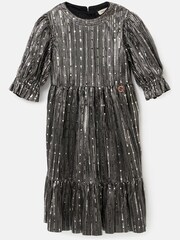 Angel & Rocket Silver Mila Sequin Dress - Image 4 of 6