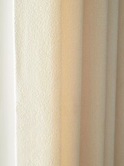 Natural Next Chic Bouclé Eyelet Lined Curtains - Image 3 of 4