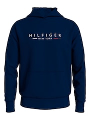 Tommy Hilfiger Blue Dark New York Hoodie - Image 1 of 5