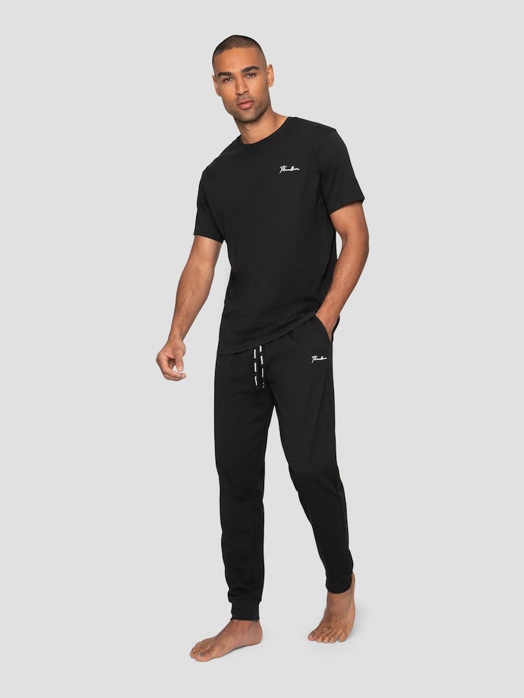 أسود - Threadbare Pyjamas Set - صورة 2 من 5 أسود - Threadbare Pyjamas Set - صورة 2 من 5